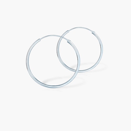 Kolczyki koła Savicki: srebrne